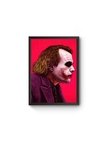 Quadro Decorativo Joker Heath Ledger A3 42 x 29,7