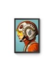 Quadro Decorativo Star Wars Luke Skywalker A3 42 x 29,7