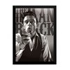Lindo quadro arte johnny cash man in black 42x29cm
