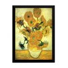 Lindo Quadro arte Van gogh Os Girassois 42x29cm