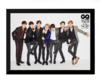 Incrivel quadeo BTS kpop men of the year 42x29cm