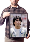 Quadro Diego Maradona Foto Futebol Argentina