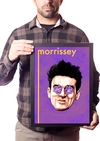 Quadro Decorativo Morrissey Arte Cantor The Smiths