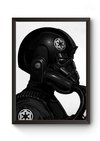 Quadro Arte Star Wars Piloto Tie Fighter Poster