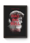 Quadro Arte Raging Bull Poster Moldurado