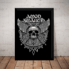 Quadro Banda Death Metal Amon Amarth Viking Arte