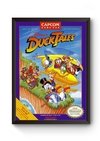 Quadro Capa Duck Tales Nintendinho Poster Moldurado