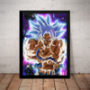 Quadro Goku Ultra Instinct Dragon Ball Art Instinto Superior