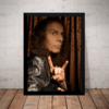 Quadro Ronnie James Dio Heaven And Hell Metal Arte Rock