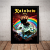 Quadro Banda Rainbow Rising Dio Arte Rock Classico