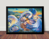 Quadro Decorativo Fantasy Arte De Josephine Wall Natureza