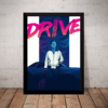 Quadro Drive Game Arte Poster Moldurado