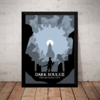 Quadro Game Dark Souls 3 Arte Simplista Poster Moldurado