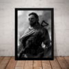 Quadro Decorativo Metal Gear Game Arte Poster Moldurado