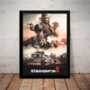 Quadro Game Red Dead Redemption 2 Arte Poster Moldurado