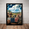 Quadro Game Far Cry 5 Arte Poster Moldurado