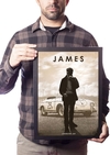 Poster com Moldura A3 Car Legends James Dean