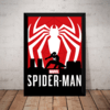 Quadro Spider-man Game Homem Aranha Ps4 aranha verso