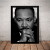 Quadro Decorativo Martin Luther King Foto Moldurada