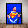 Quadro Superman Alex Ross Arte Hq Poster Com Moldura
