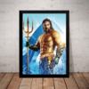 Quadro Filme Aquaman Dc Heroi Poster Moldurado