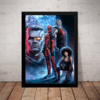 Quadro Poster Cable & Deadpool 2 Filme Arte Hq Comic Geek