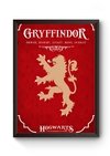 Quadro Hogwarts Gryffindor Poster Moldurado