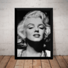 Quadro Decorativo Foto Marilyn Monroe Poster Moldurado