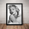 Quadro Decorativo Marilyn Monroe Poster Com Moldura
