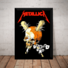 Quadro Metallica Damage Inc Poster Com Moldura 44x32cm