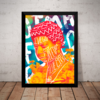 Quadro Nina Simone Jazz Arte Poster Moldurado
