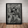 Quadro Led Zeppelin Banda Rock Arte Poster Moldurado