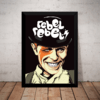Quadro David Bowie Rebel Rebel Arte Poster Moldurado