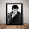 Quadro Ian Curtis Joy Division Foto Poster Moldurado