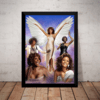 Quadro Whitney Houston Musica Arte Poster Com Moldura