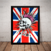 Quadro Banda Sex Pistols Punk Arte Rock Poster Moldurado