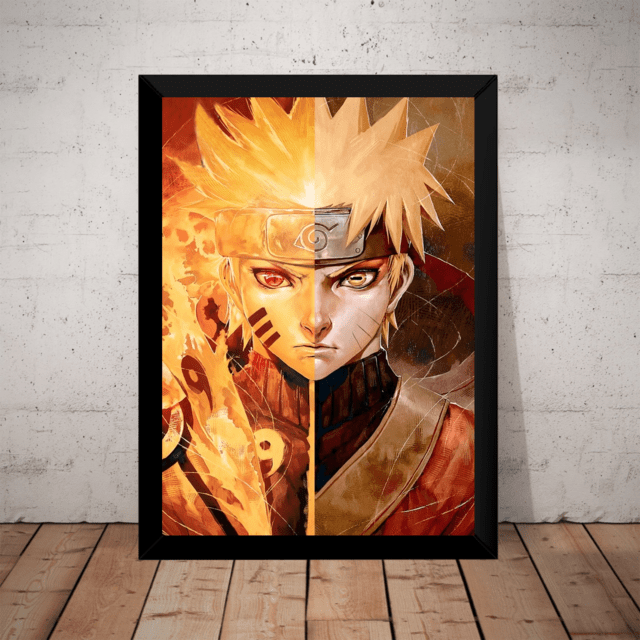 Quadro Decorativo Desenho Naruto Shippuden