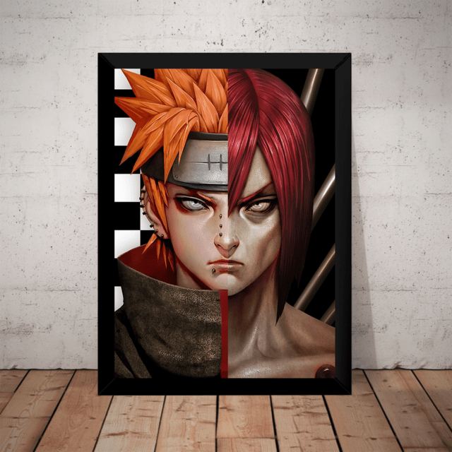 Quadro Decorativo Desenho Naruto Shippuden