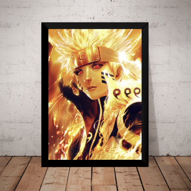 Quadro Decorativo Desenho Naruto Shippuden