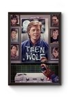 Quadro Filme Teen Wolf Poster Moldurado