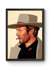 Quadro Arte Clint Eastwood Poster