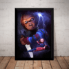 Quadro Filme Chucky Brinquedo Assassino Arte Terror