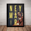 Quadro Decorativo Neymar Jr Barcelona Futebol