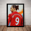 Quadro Decorativo Futebol Ibrahimovic Arte