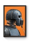 Quadro Arte Star Wars Robô Médico Poster