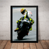 Quadro Poster Foto Valentino Rossi Moto 46 Gp