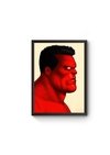 Poster Moldurado Hulk Vermelho