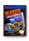 Quadro Capa Blaster Master Nintendinho Poster Moldurado
