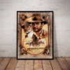 Quadro Decorativo Filme Indiana Jones Arte