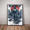 Quadro Decorativo Filme Robocop Poster Artistico Moldura